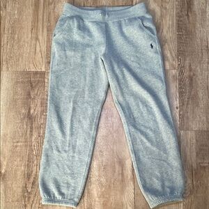 Polo by Ralph Lauren Gray Sweatpants with Elastic Waistband